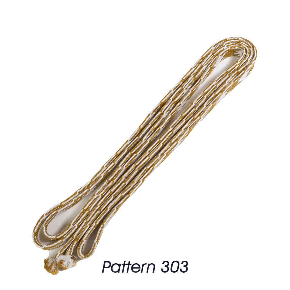 Cotton -Pattern 303: Gold & White Diamond [SG303]