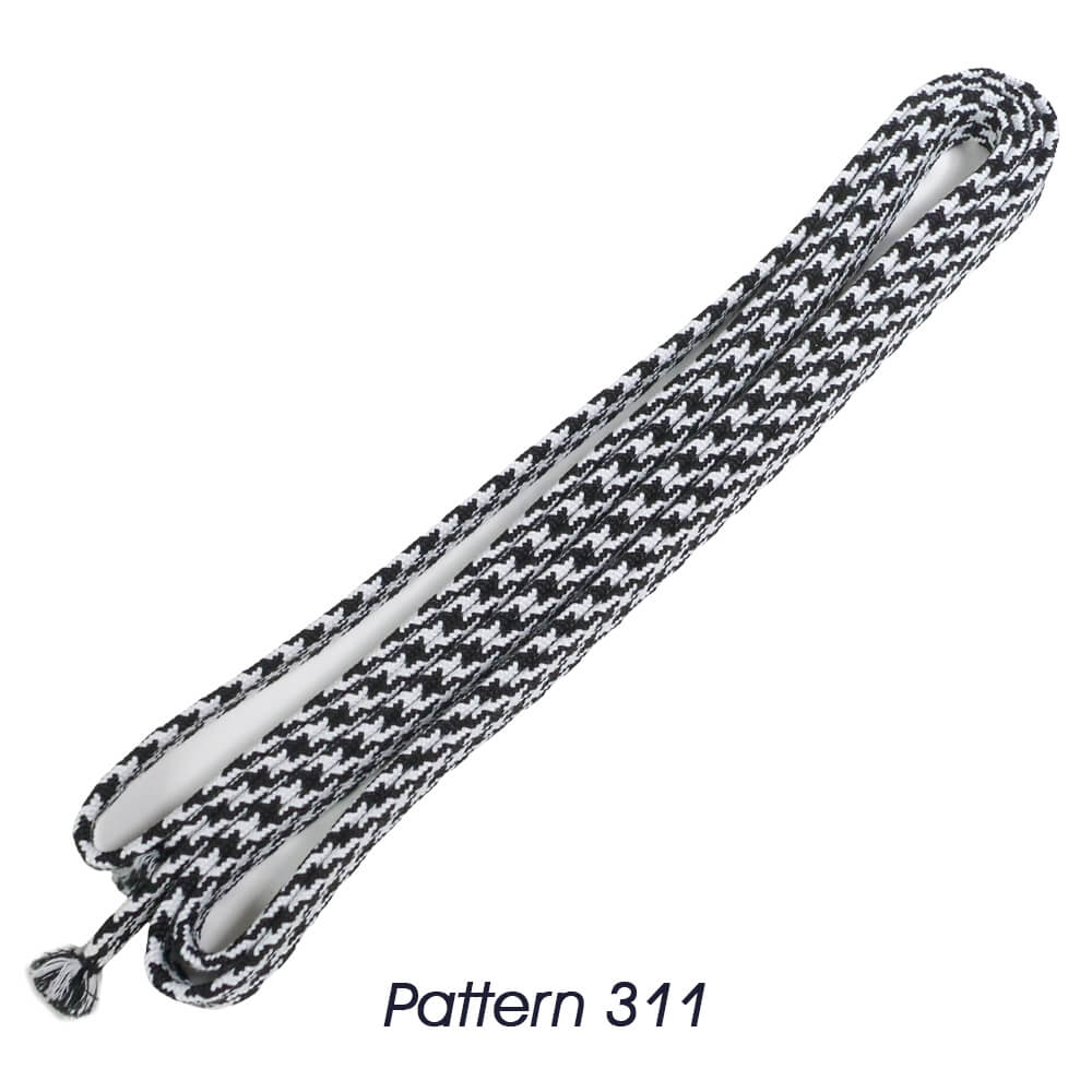 Cotton -Pattern 311: Black & White Check [SG311]